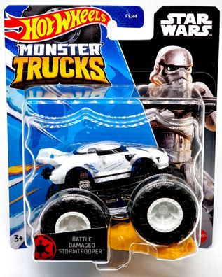 Mattel Hot Wheels Monster Trucks HKM41 Star Wars Battle Damaged Stormtrooper