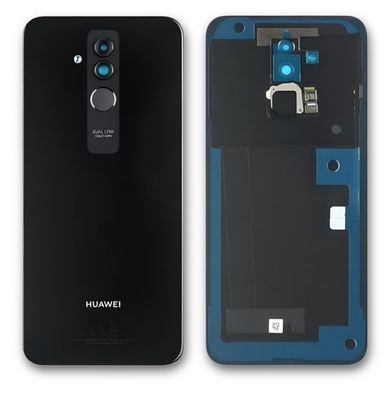 Original Huawei Mate 20 Lite SNE-LX1 Akkudeckel mit Kameraglas/ Sensor Schwarz Neu