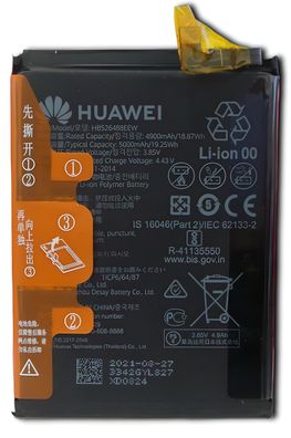Original Huawei HB526488EEW Akku Accu Batterie Battery Für P Smart 2021