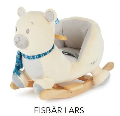 Schaukeltier Eisbär Lars Schaukelpferd Babyschaukeltier 9+ Monate
