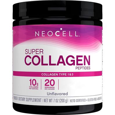 Neocell, Super Kollagen Type 1 und 3 (Collagen), Pulver, 198g