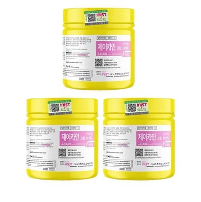 3 pcs J-cain 10.56% micro needle numbness cream jar