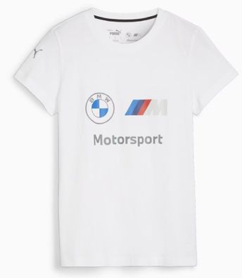 BMW M Perfomance Motorsport Essentials Logo T-Shirt Damen