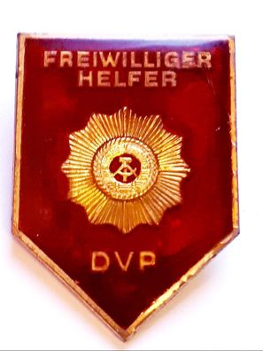 DDR MdI Volkspolizei Abzeichen Freiwilliger Helfer der DVP