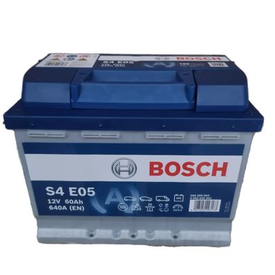 BOSCH 0 092 S4E 051 S4 EFB Starterbatterie 12V 60Ah 640A