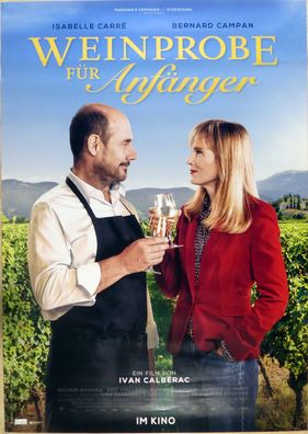 Weinprobe für Anfänger - Original Kinoplakat A0 - Isabelle Carré - Filmposter