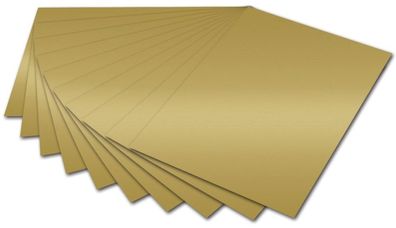 Folia 6466 Tonpapier - A4, gold glänzend