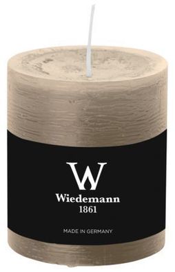 Wiedemann 281003.100 Stumpenkerze - 80 x 68 mm, schlamm