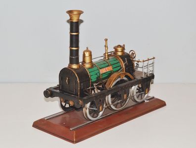 Blechmodell Nostalgie Dampflok Oldtimer Dampflokomotive Fire King Modell L 30 cm