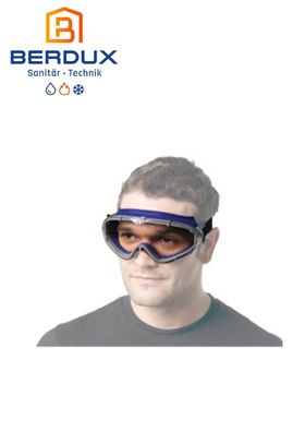 PROMAT Vollsichtschutzbrille klar verstellbares Gummiband NEU & OVP