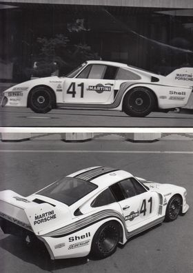 2 Pressefotos Porsche 935