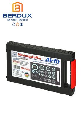 Airfit Dichtungskoffer, 800 Stk. Heizung-Sanitär-Solar Dichtung Set Wasser NEU