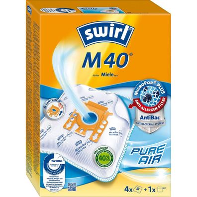 Swirl® 4006508 179374 Staubfilter-Beutel - Marke Miele - M 40/ M54 AirSpace
