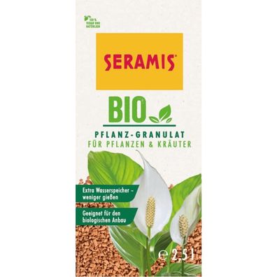 Seramis
BIO-Pflanz-Granulat für Pflanzen & Kräuter