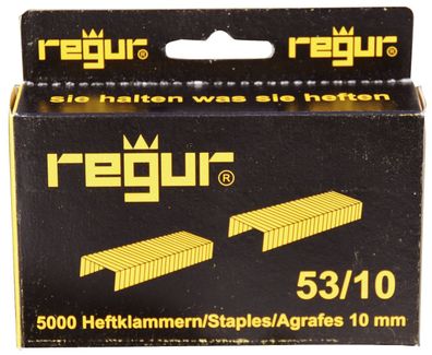 Regur® 53/10 Heftklammern 53/10, 5000 Stück