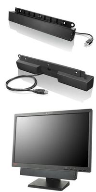Lenovo 0A36190 Lenovo USB Soundbar - Lautsprecher - für PC