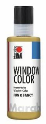 Marabu 0406 04 183 Window Color fun&fancy, Gold 183, 80 ml