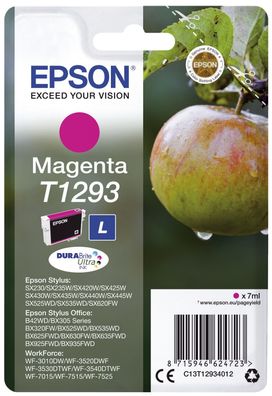 Epson C13T12934012 Epson Tintenpatrone magenta DURABrite T 129 T 1293