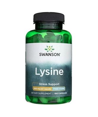 Free-Form L-Lysine, 500mg - 100 caps