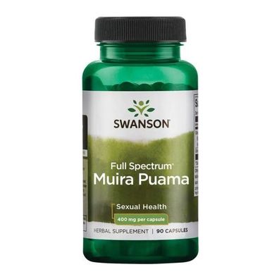 Full-Spectrum Muira Puama Root, 400mg - 90 caps