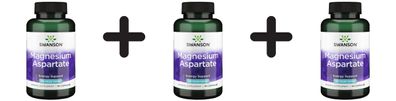 3 x Magnesium Aspartate, 685mg - 90 caps