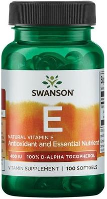 Natural Vitamin E, 400 IU - 100 softgels