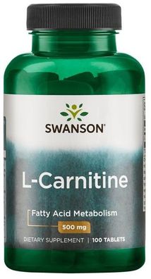 L-Carnitine, 500mg - 100 tabs
