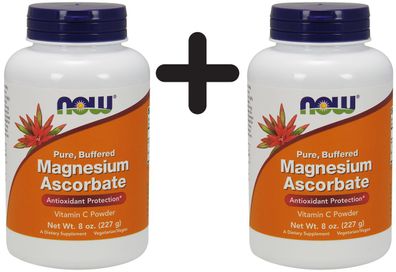 2 x Magnesium Ascorbate, Pure Buffered Powder - 227g