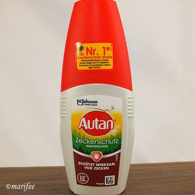 Autan Zecken- und Mückenschutz, 100 ml Pumpspray Art.-Nr. 12267