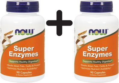 2 x Super Enzymes - 90 caps