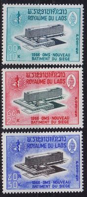 LAOS [1966] MiNr 0182-84 ( * */ mnh )