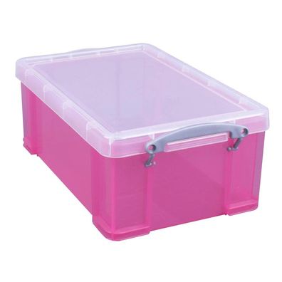 Really Useful Box Aufbewahrungsbox 9TBPK 9,0 l pink 39,5 x 25,5 x 15,5 cm