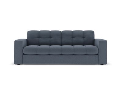 Micadoni 2-Sitzer Sofa Justin | Bezug Dark Blue | Beinfarbe Black ...