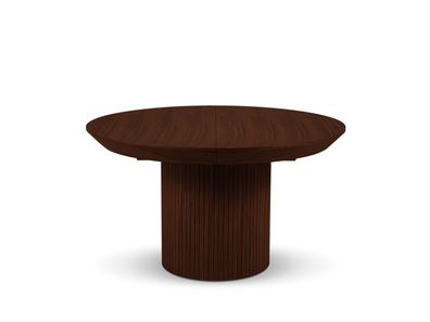 Micadoni 6-Sitzer Tisch ausziehbar Nicole | Oberfläche Dark Oak und Dark Brown O...