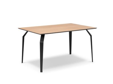 Micadoni 8-Sitzer Tisch Sono | Oberfläche Natural Oak Black...