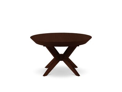 Micadoni 8-Sitzer Tisch ausziehbar Virginia | Oberfläche Dark Oak und Dark Brown...