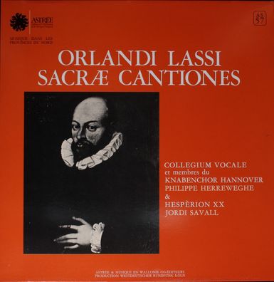 Astree AS 57 - Orlandi Lassi Sacrae Cantiones