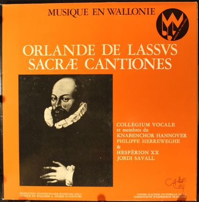 Musique en Wallonie MWH 1002 - Orlandi Lassi Sacrae Cantiones