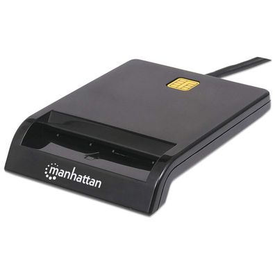 Manhattan 102049 Manhattan Smartcard-Lesegerät Chipkartenleser USB extern