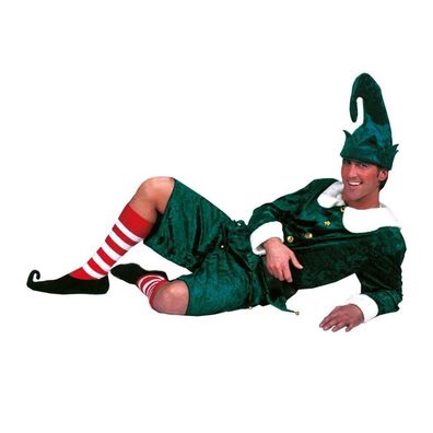 Kostüm Holly Jolly Elf - Größe: 52-54