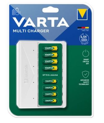 VARTA 57659101401 VARTA Multi Charger USB-Akku-Schnellladegerät