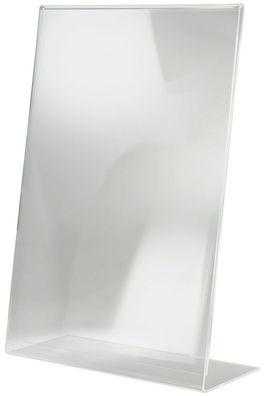Sigel® TA213 Tischaufsteller, schräg, glasklar, für A3