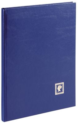 Pagna® 30124-07 Briefmarkenalbum - A4, 16 Seiten, blau