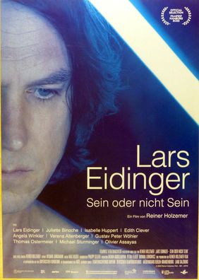 Lars Eidinger - Sein oder nicht Sein - Original Kinoplakat A1 - Filmposter