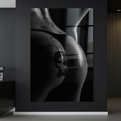 Wandbild Sexy Frauenarsch , Leinwand , Acrylglas , Moderne Kunst Deko