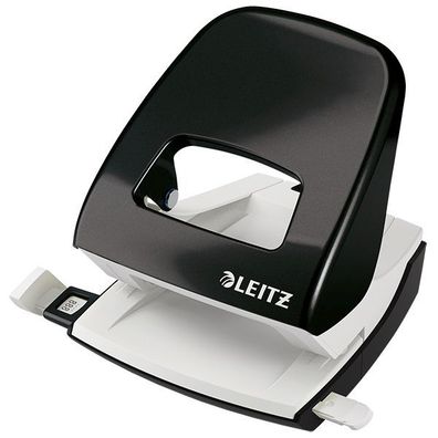 Leitz 5008-10-95 Bürolocher NeXXt - 30 Blatt, schwarz metallic