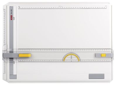 Aristo AR70332 Zeichenplatte GEO-Board A3, schlagfester Kunststoff, weiß, A3