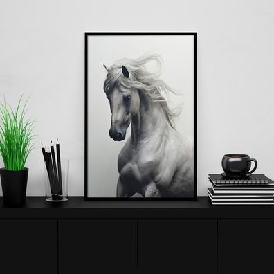 Wandbild Pferd Tier , Leinwand , Acrylglas , Poster Kunst Deko