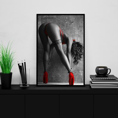 Wandbild Erotischer Frauen Sexy , Leinwand , Acrylglas , Poster Modern Deko Kunst