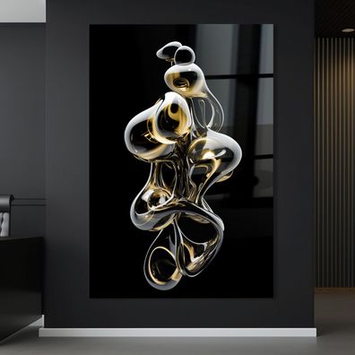 Wandbild Abstrakte , Kunst Luxus symbolisiert Acrylglas , Leinwand , Poster Deko
